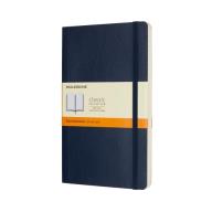Блокнот CLASSIC мягкая обложка, Large, линия, 192 стр, sapphire blue