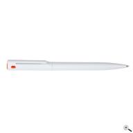 Ручка шариковая VERMONT, белый/оранжевый