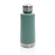 Бутылка для воды вакуумная из нержавеющей стали Trend, 350 мл, зеленый