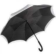 Зонт реверсивный FARE Reflex Contrary ø109, серый/черный