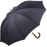 зонт-трость "FARE® Classic Dessin в тонкую полоску темно-синий ф107см 
