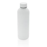 Бутылка для воды вакуумная, нержавеющая сталь, 500 мл, белый