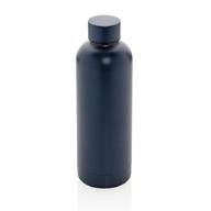 Бутылка для воды вакуумная, нержавеющая сталь, 500 мл, синий