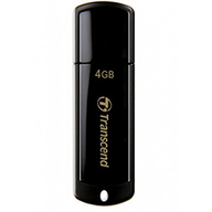 /Флеш-память TRANSEND 350 (Black) 4GB (чт.15/зап.7 Мбайт/сек)