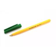Ручка кулькова "Stick"  зелена