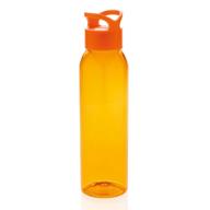 Бутылка для спорта, пластиковая, 650 мл, оранжевая