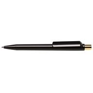 Ручка шариковая Dot C GOLD, черная
