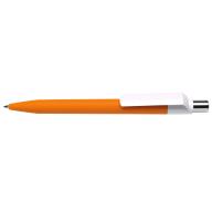 Ручка шариковая Dot GOM CB CR, soft touch, оранжевая