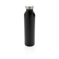 Герметичная вакуумная бутылка Copper, 600 мл, черная
